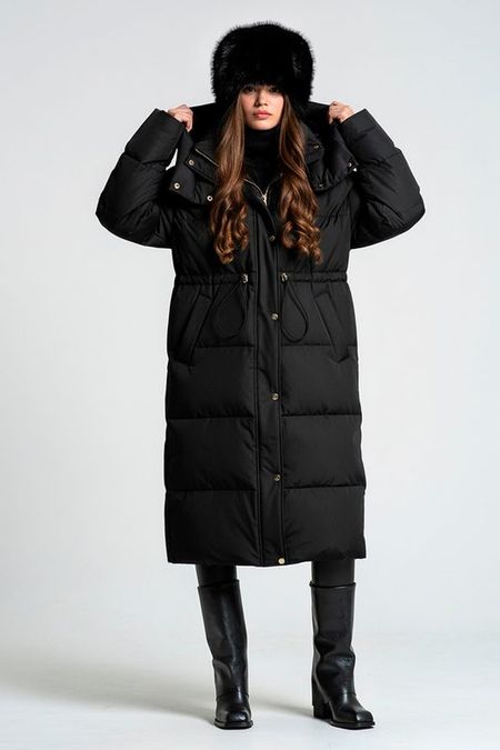 Пальто пуховик на кулиске ALBERELLO 36500₽