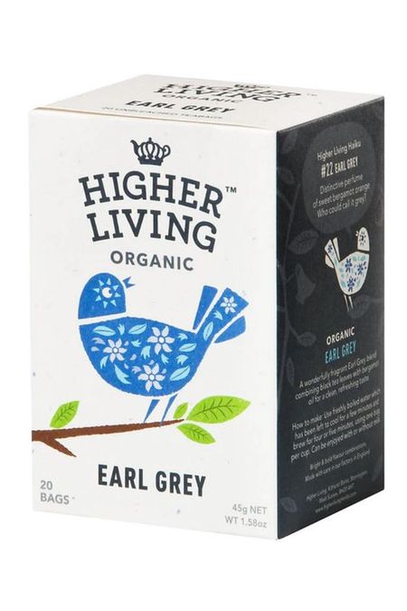 Чай черный с бергамотом в пакетиках Higher Living Organic 495₽