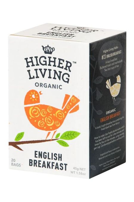 Чай травяной English Breakfast в пакетиках Higher Living Organic 495₽