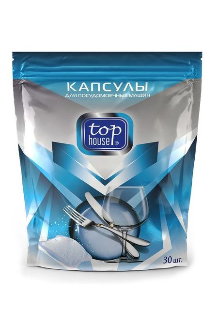Капсулы для посудомоечных машин 30 шт TOP HOUSE 523₽