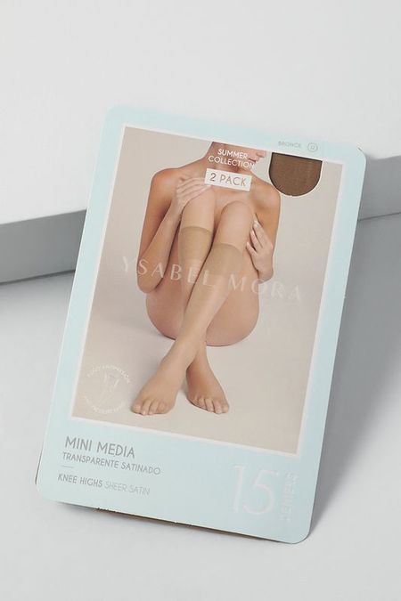 Набор из двух пар капроновых гольф 15 den Ysabel Mora 517₽