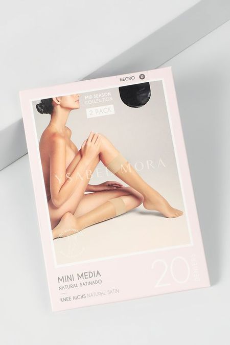 Набор из двух пар капроновых гольф 20 den Ysabel Mora 517₽