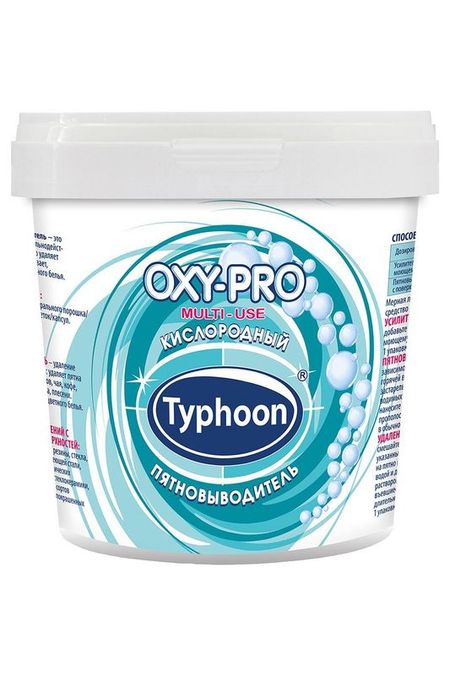 Кислородный пятновыводитель 1 кг с мерной ложкой ТАЙФУН 459₽