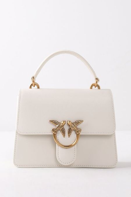 Сумка сетчел кожаная Love one Pinko 27990₽