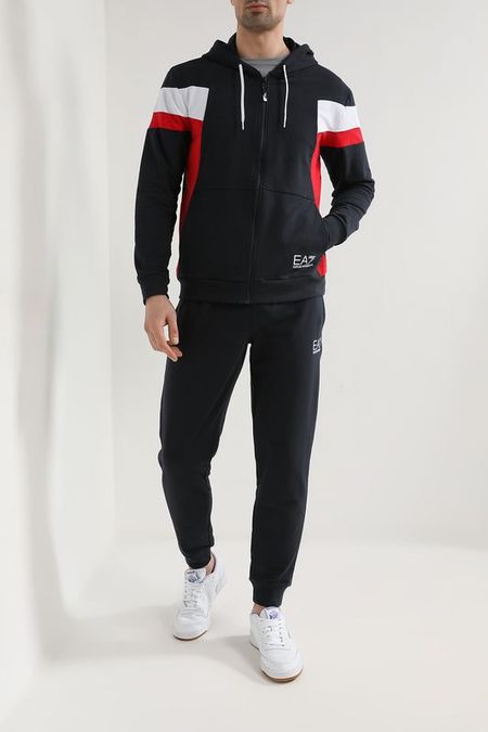 Спортивный костюм с контрастными деталями и логотипом Ea7 14840₽