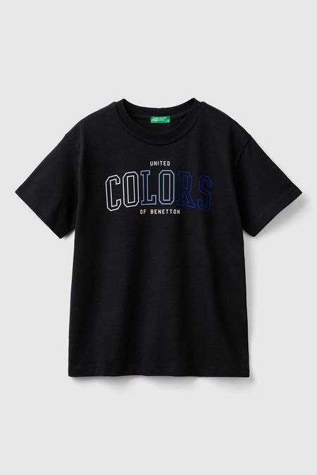 Футболка хлопковая с принтом Benetton 1192₽