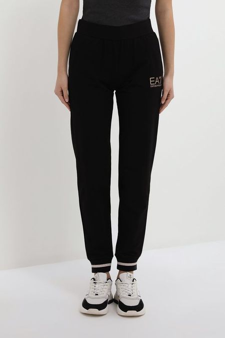 Джоггеры хлопковые на эластичном поясе Ea7 5990₽