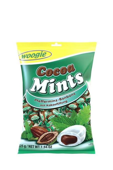 Карамель мятная с какао-начинкой Wooggie 205₽