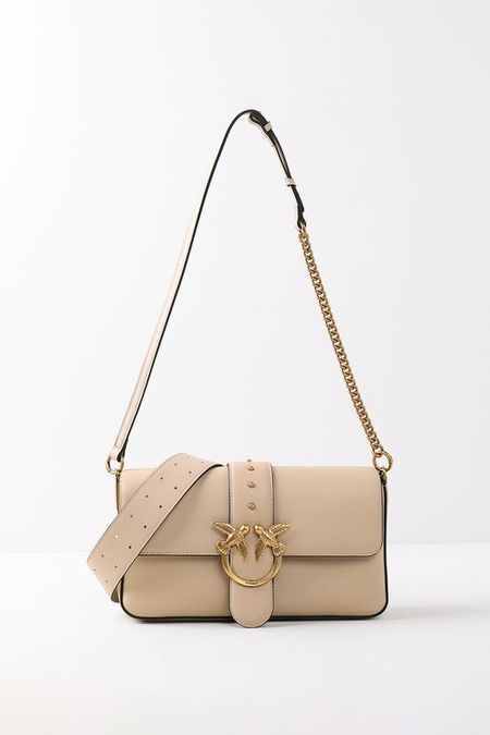 Сумка кросс-боди кожаная Love One Pinko 42990₽