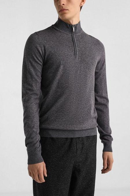 Пуловер с воротником на молнии CUDGI CLUB 4340₽