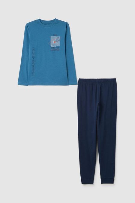 Пижама хлопковая с принтом OVS 1090₽