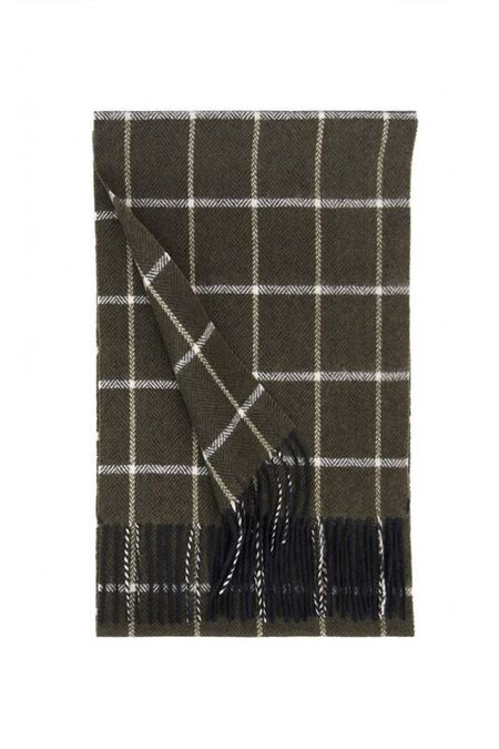 Шарф шерстяной в клетку MICHEL KATANA 2490₽