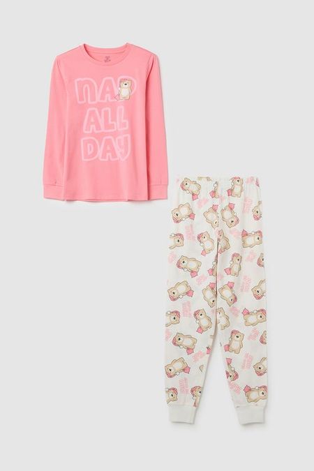 Пижама хлопковая с принтом OVS 1290₽