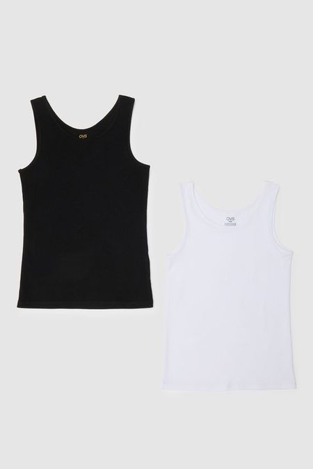 Набор из 2 хлопковых маек OVS 890₽