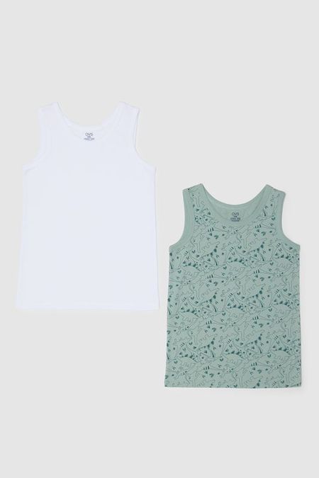 Набор из 2 хлопковых маек OVS 967₽