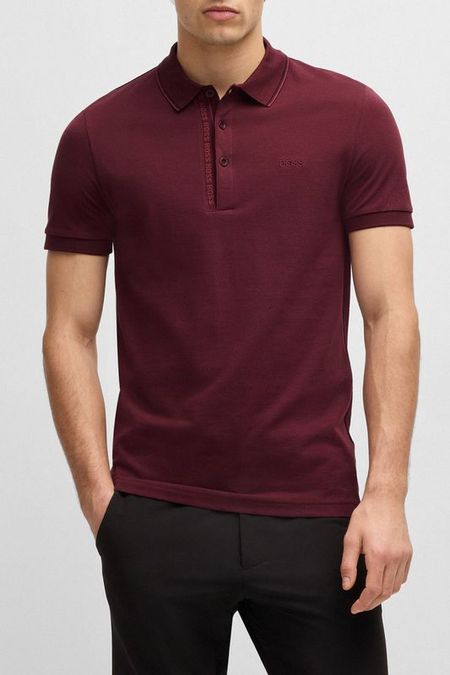 Поло хлопковое BOSS 7990₽