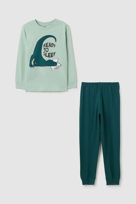 Пижама хлопковая с принтом OVS 1090₽