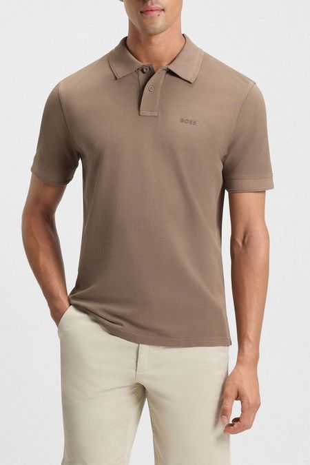 Поло хлопковое BOSS 5990₽