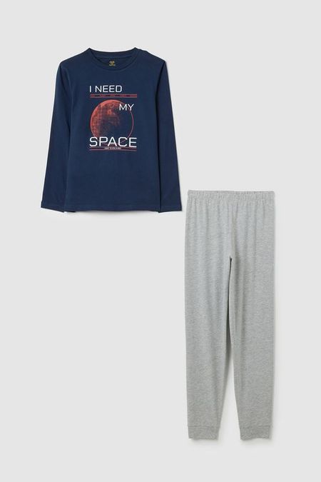 Пижама хлопковая с принтом OVS 1090₽