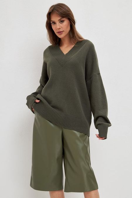 Пуловер из смесовой шерсти Trends Brands Base 4490₽