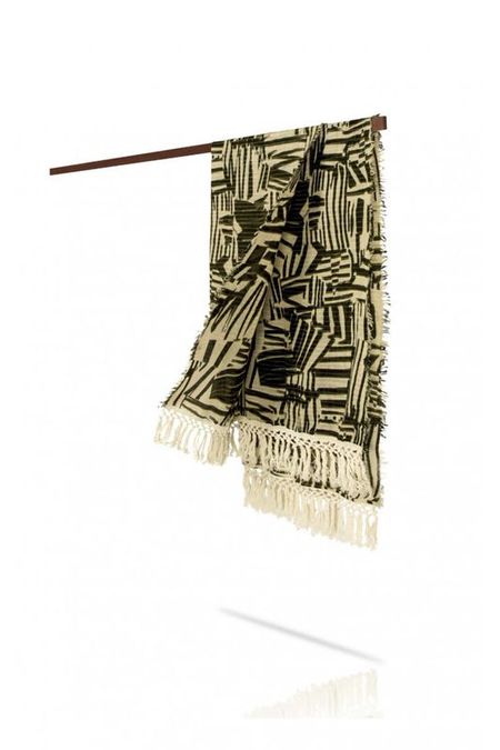 Палантин шерстяной с принтом MICHEL KATANA 2990₽