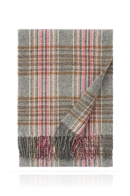 Шарф шерстяной в клетку MICHEL KATANA 1990₽