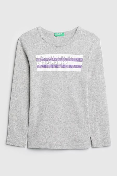 Лонгслив с принтом Benetton 1190₽
