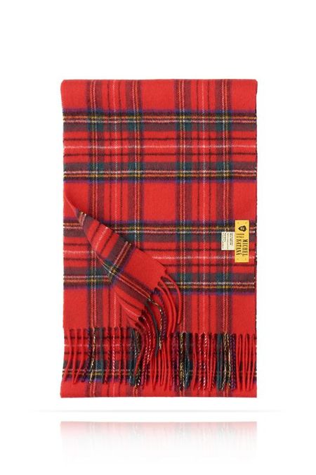 Шарф шерстяной в клетку MICHEL KATANA 2490₽