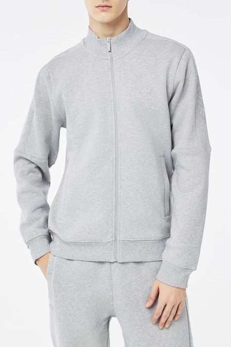 Толстовка хлопковая на молнии Lacoste 21980₽