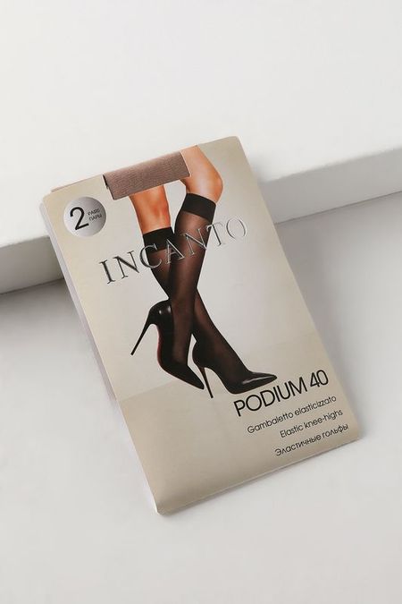 Набор из 2 пар капроновых носков 40 Den Incanto 292₽