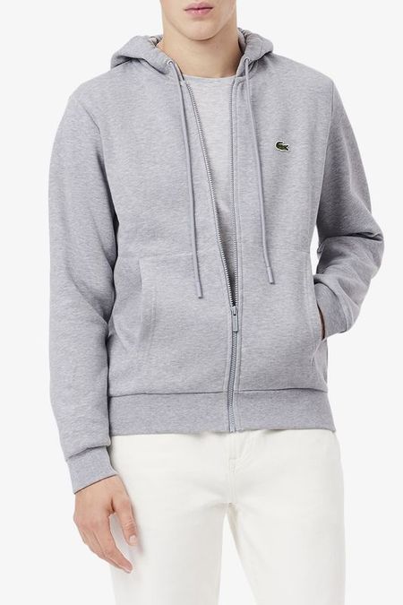 Толстовка хлопковая с капюшоном Lacoste 21980₽