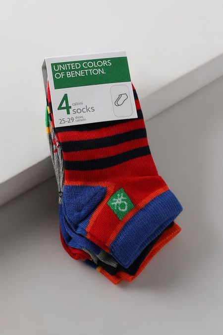 Дет. носки 4 пары Benetton Undercolors