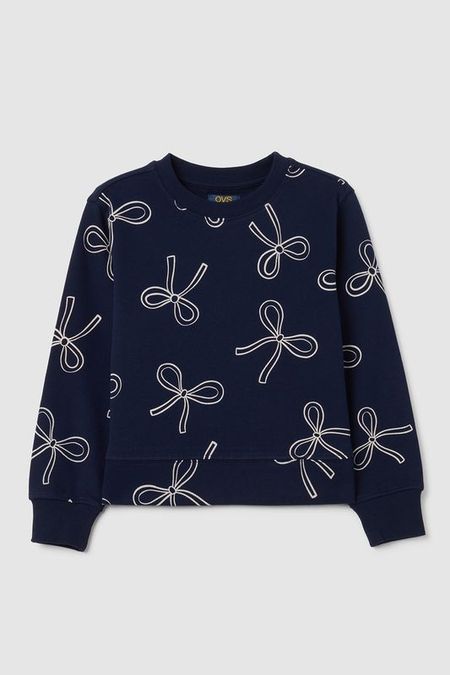 Свитшот хлопковый с принтом OVS 1192₽