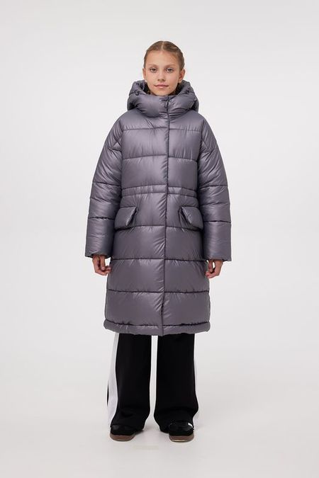 Пальто утепленное с капюшоном GnK 12450₽