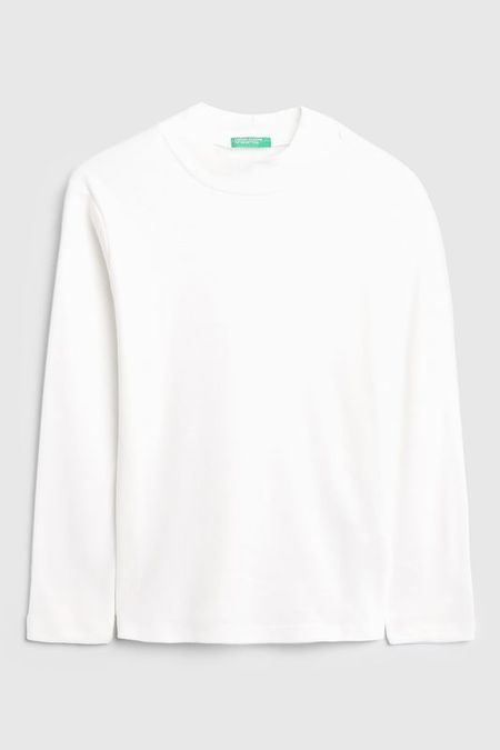 Лонгслив с воротником стойкой Benetton 1190₽