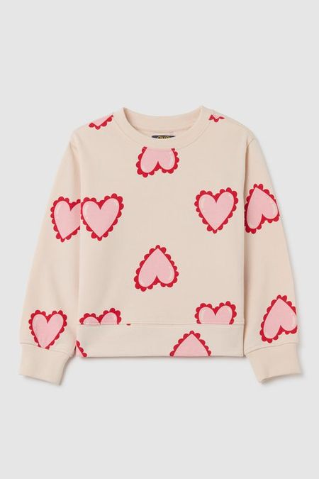 Свитшот хлопковый с принтом OVS 990₽