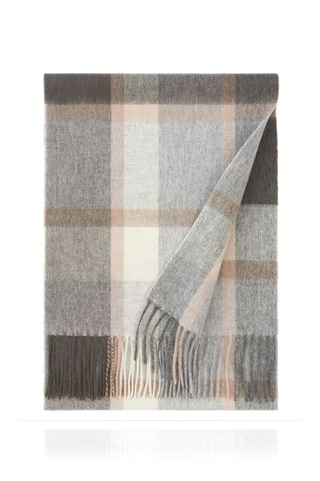 Шарф шерстяной в клетку MICHEL KATANA 2490₽