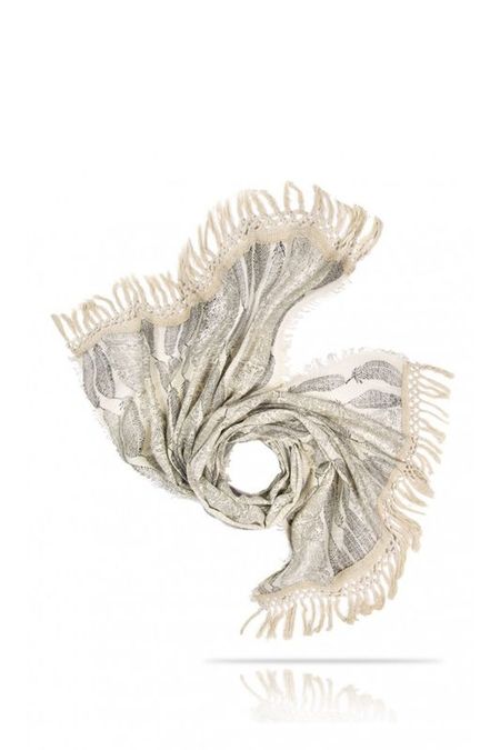 Палантин шерстяной с принтом MICHEL KATANA 2990₽