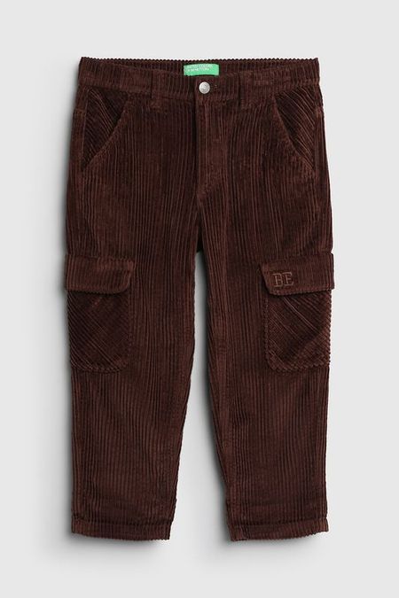 Брюки вельветовые с карманами Benetton 2590₽