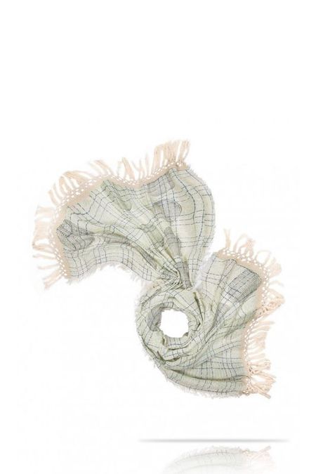 Палантин шерстяной с принтом MICHEL KATANA 2990₽