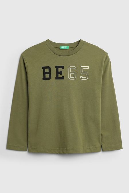 Лонгслив с принтом Benetton 890₽