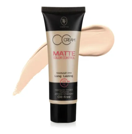 TF Крем тональный MATTE COLOR CONTROL тон 907 ванильно-розовый