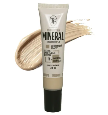 TF Крем тональный MINERAL FOUNDATION тон 54 светлый беж