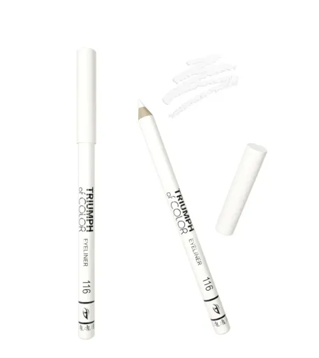 TF Карандаш для глаз TRIUMPH of COLOR Eyeliner тон 116 перламутровый белый