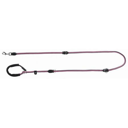 Поводок-удавка Trixie Fusion для собак MXL 190 м13 мм черно-розовый 1504₽