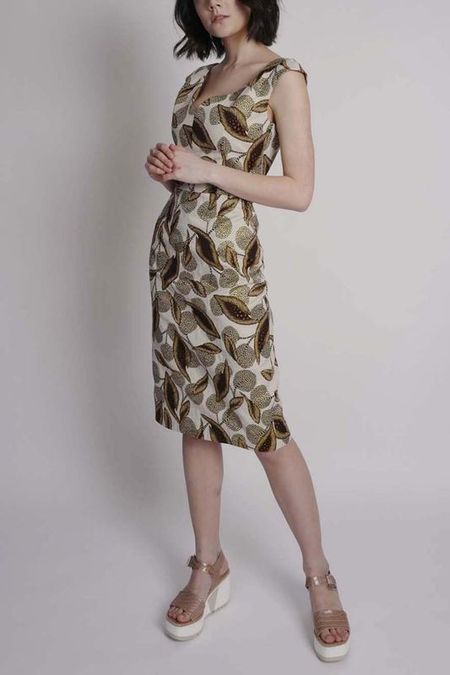 Коктейльное платье из жаккарда Paola Ray 4790₽