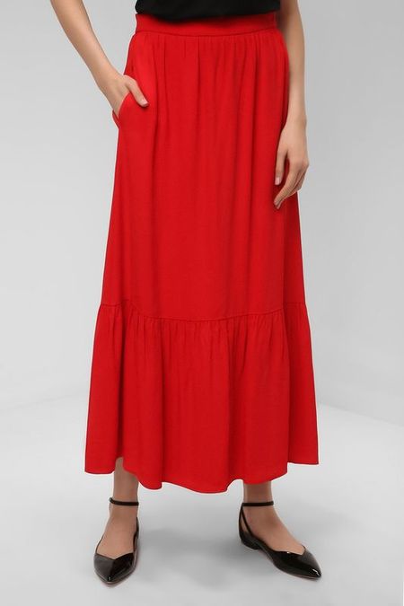 Однотонная юбка с карманами Paola Ray 4840₽