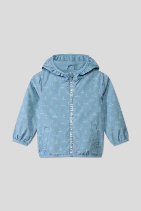 Ветровка с капюшоном и принтом GIOCO 1357₽