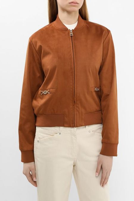 Куртка-бомбер с декором Rinascimento 9442₽