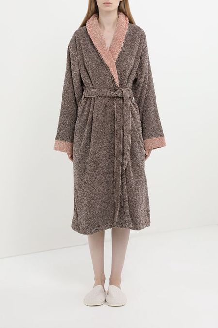 Халат хлопковый Quadro Plural Casa Lusso 6292₽